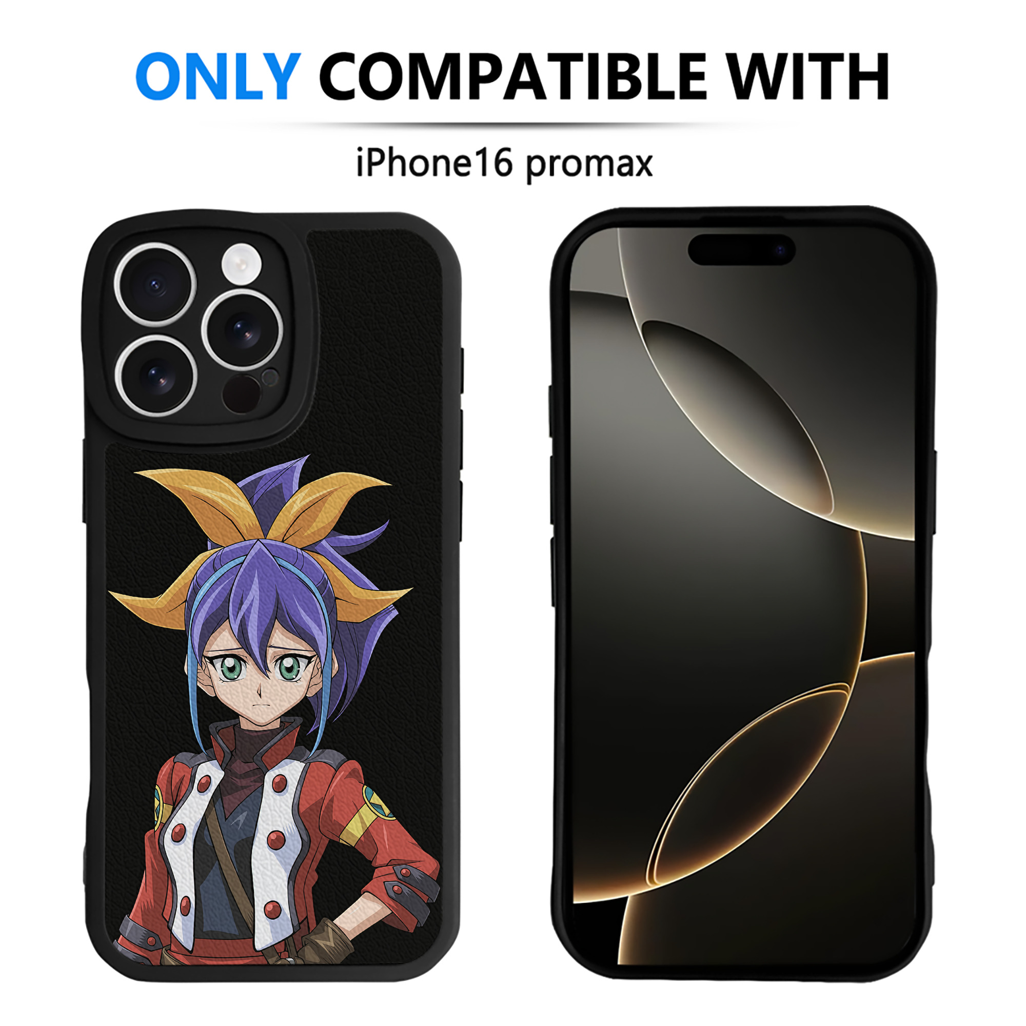 遊☆戯☆王 Yu-Gi-Oh! 【iPhone 16シリーズ対応】シリコンスマホケース（レザー調） 材質：シリコン